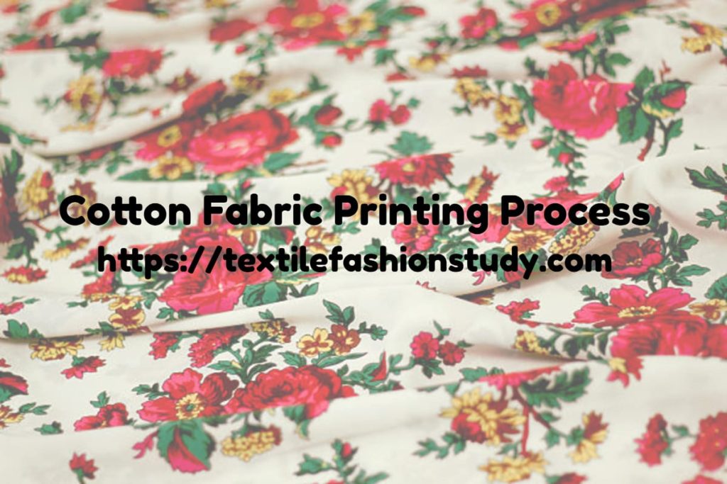 Cotton Fabric Printing Process